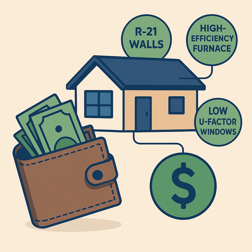 Built in Energy Efficiency You Can Feel!